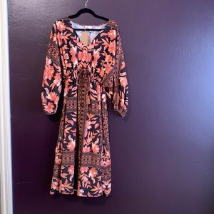 NWT kaftan style dress